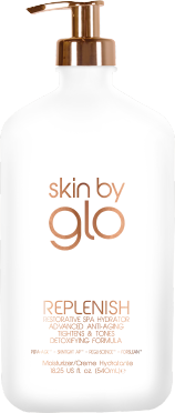 Skin by glo product.