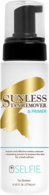 Sunsless tan remover spray.