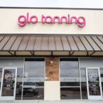 A front view of the Alliance location of glo tanning.