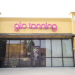 Front view of the Owasso Store Glo tanning location.