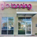 A glo tanning saloon Stroudsburg front view.