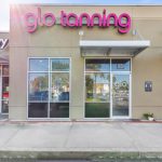 Tampa store glo tanning location front view.